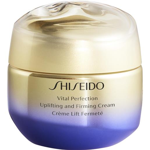 Shiseido uplifting and firming cream 50ml tratt. Lifting viso 24 ore, tratt. Viso 24 ore antimacchie, tratt. Viso 24 ore illuminante