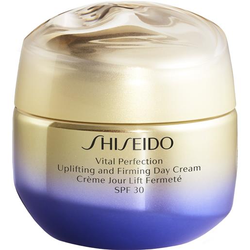 Shiseido uplifting and firming day cream spf30 50ml crema viso giorno lifting, crema viso giorno antimacchie, crema viso giorno illuminante, trattamenti protettivi