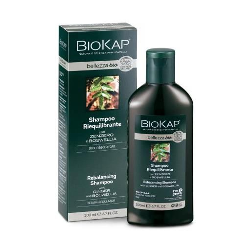 BIOS LINE SpA shampoo riequilibrante bio. Kap 200ml