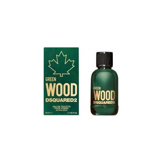 Dsquared green wood Dsquared2 pour homme 50 ml, eau de toilette spray