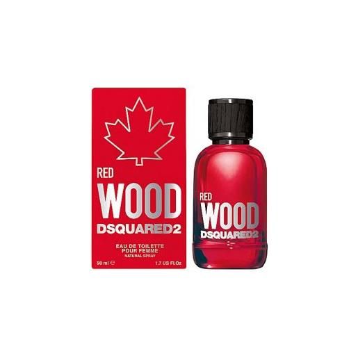 Dsquared red wood Dsquared2 pour femme 50 ml, eau de toilette spray