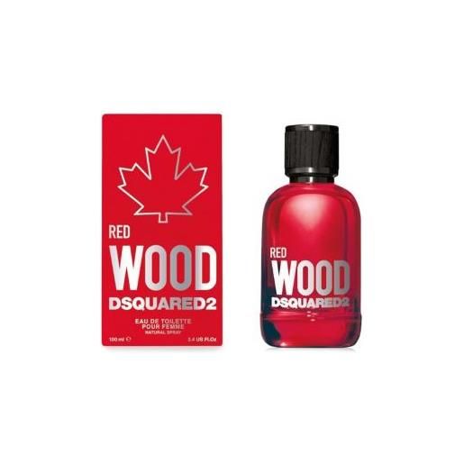 Dsquared red wood Dsquared2 pour femme 100 ml, eau de toilette spray