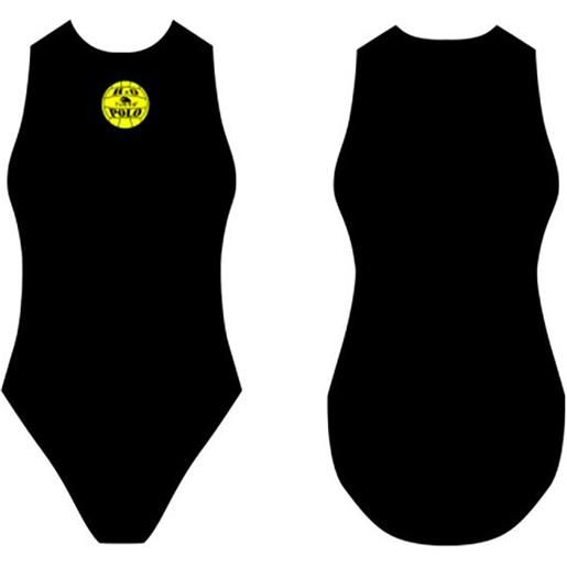Turbo basic waterpolo swimsuit nero 12-24 months ragazza