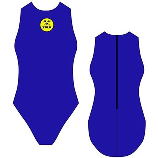 Turbo basic waterpolo royal swimsuit blu 12-24 months ragazza