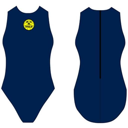 Turbo basic waterpolo swimsuit blu 12-24 months ragazza