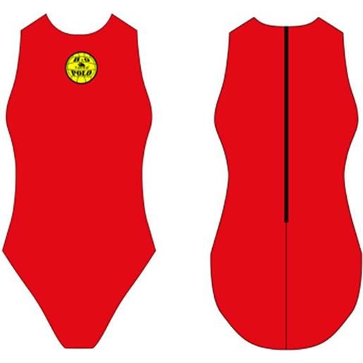 Turbo basic waterpolo swimsuit rosso 12-24 months ragazza