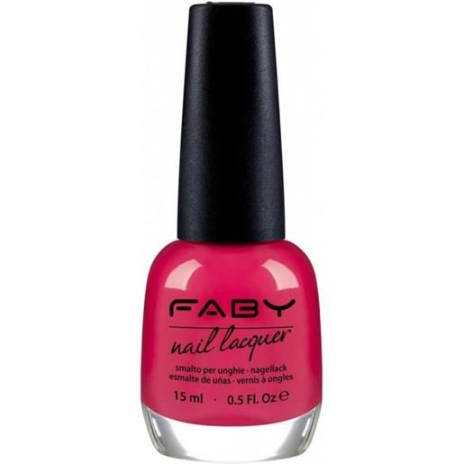 FABY nail lacquer - smalto unghie 15 ml - rasberry jelly
