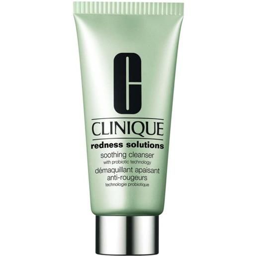 Clinique redness solutions soothing cleanser latte detergente delicato, 150-ml