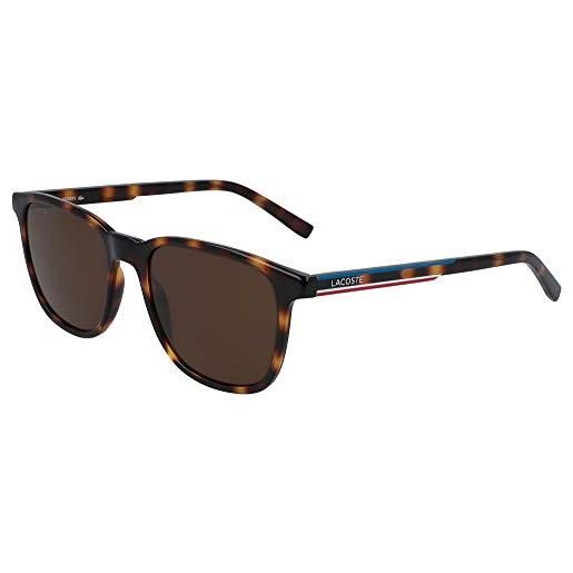 Lacoste l915s, gafas de sol hombre, marrón, talla única