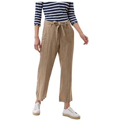 BRAX maine s linen love pantaloni, marrone (toffee 54), w29/l32 (taglia produttore: 38) donna