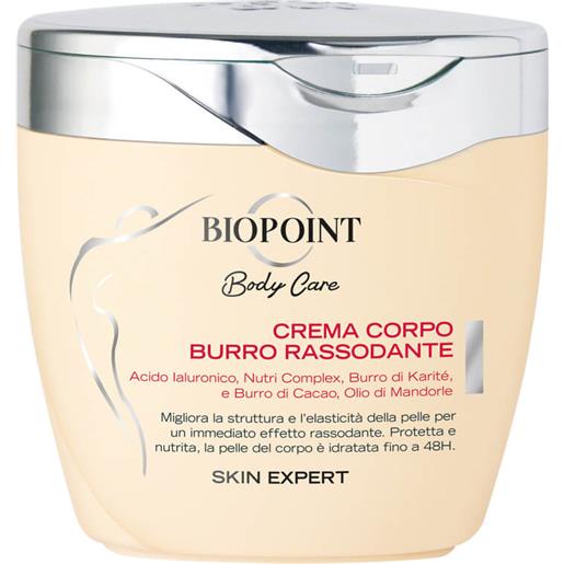 Biopoint body care crema corpo burro rassodante