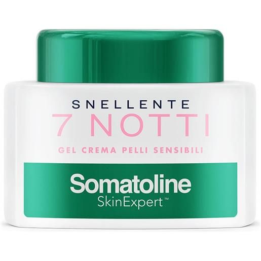 Somatoline skin expert corpo - snellente 7 notti gel crema pelli sensibili, 400ml