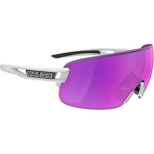 Salice 020 rw hydro+spare lens sunglasses bianco mirror rw hydro purple/cat3 + clear/cat0