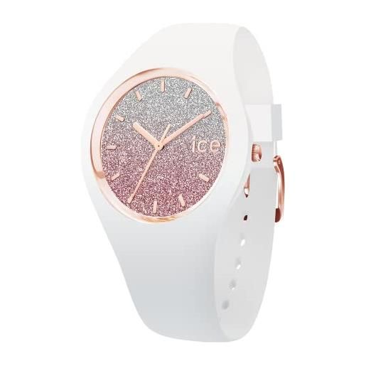 Ice-watch - ice lo white pink - orologio bianco da donna con cinturino in silicone - 013427 (small)