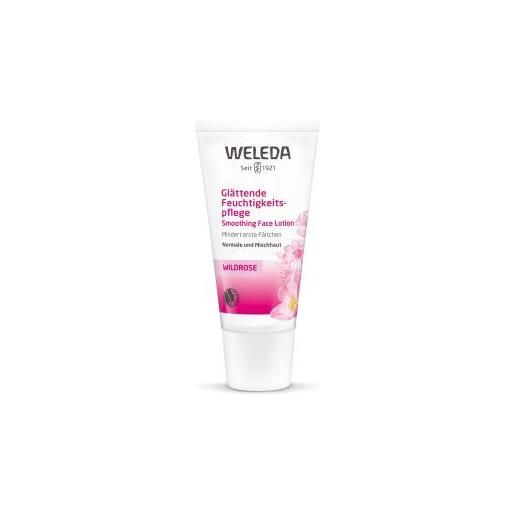Weleda wild rose smoothing facial lotion crema per pelli normali e miste 30 ml per donna