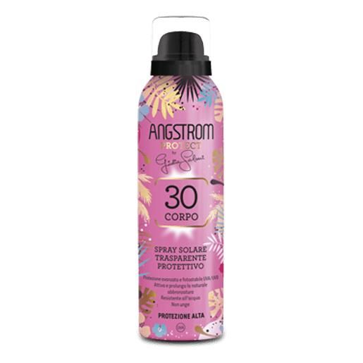 Angstrom protect solare corpo spray trasparente protezione spf30+ 150 ml