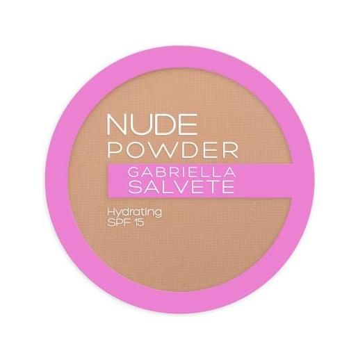 Gabriella Salvete nude powder spf15 cipria compatta 8 g tonalità 04 nude beige