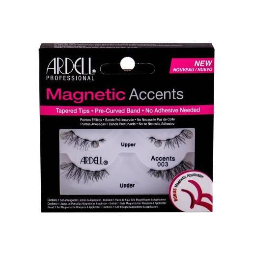 Ardell magnetic accents 003 ciglia finte magnetiche 1 pz tonalità black