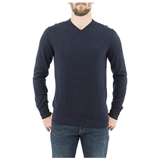 Schott NYC plbeal2 maglione pullover, black, medium uomo