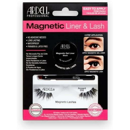 Ardell professional magnetic liner e lash ciglia finte con eyeliner