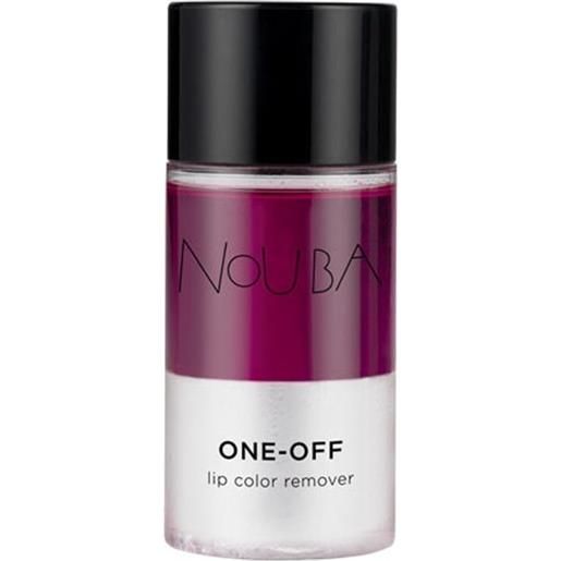 Nouba one off lip color remover - struccante ideale per rossetti 60 ml