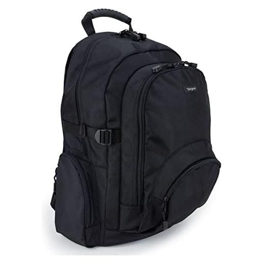 Targus classic xl sac à dos pour ordinateur portable zaino casual, 47 cm, 20 liters, nero (noir)