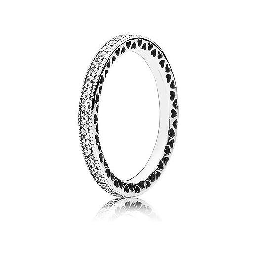 Pandora anello 190963cz-50 con zirconi d'argento da donna