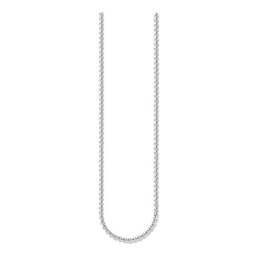 Thomas Sabo collana unisex in argento sterling 925, 53 cm, senza gemme