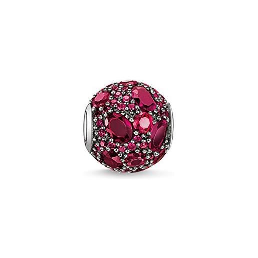 Thomas sabo bead charm da donna argento k0096-639-10