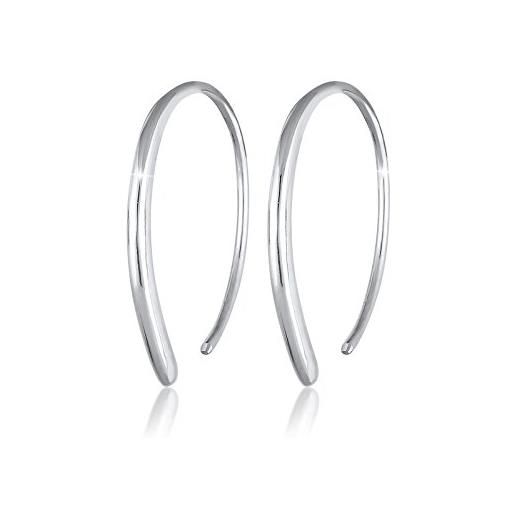 Elli VINTAGE ANTIQUE - Orecchini - silver-coloured/argentato