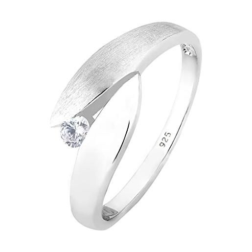 Elli anello intrecciato da anniversario donna argento - 06400797_58