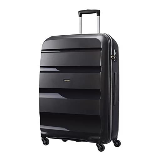 American Tourister bon air - spinner l, valigia, 75 cm, 91 l, nero ( black)
