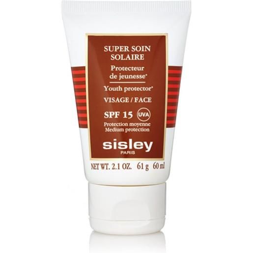 Sisley super soin solaire visage spf 15, 60-ml