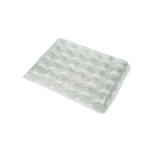 Fantasia - barattolo cosmetico in plastica con coperchio bianco da 25 ml, confezione da 1 (1 x 30 pezzi)