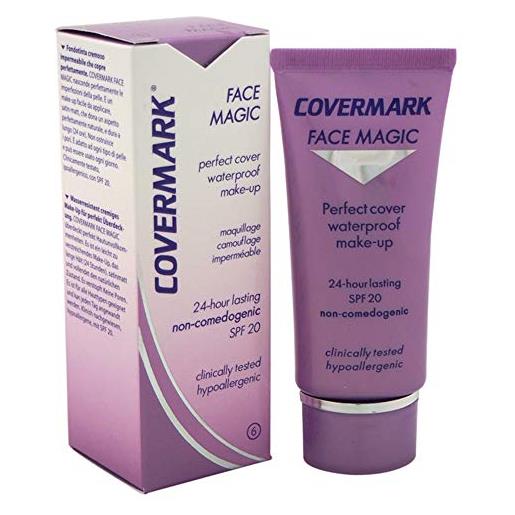Covermark face magic tubetto fondotinta colore 6, confezione di 30 ml