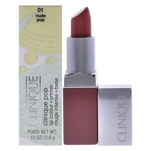 Clinique rossetto, pop lip color, 3.9 gr, 01-nude pop