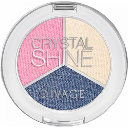 DIVAGE FASHION Srl divage crystal shine ombretto luminoso 02 sparkling rose champ