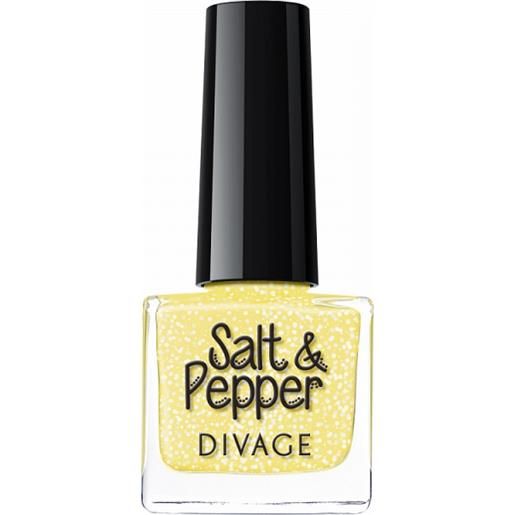 DIVAGE FASHION Srl divage salt & pepper smalto unghie effetto sale-pepe 01 lime