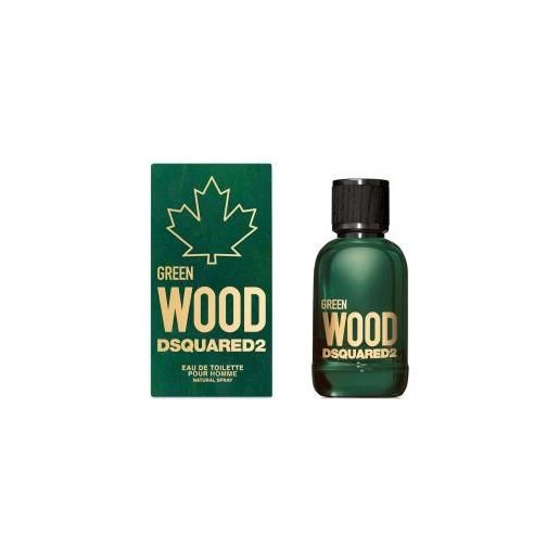 Dsquared green wood Dsquared2 pour homme 100 ml, eau de toilette spray