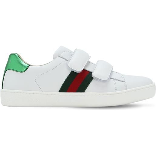GUCCI sneakers new ace in pelle