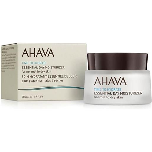 Ahava essential day moisturizer normal to dry skin 50ml crema viso giorno idratante