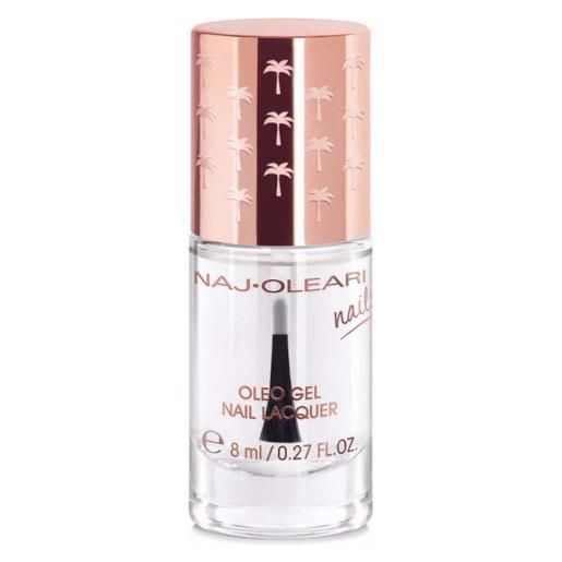 Naj-Oleari oleo gel nail lacquer - smalto gel effetto gel n. 29 grigio rosa