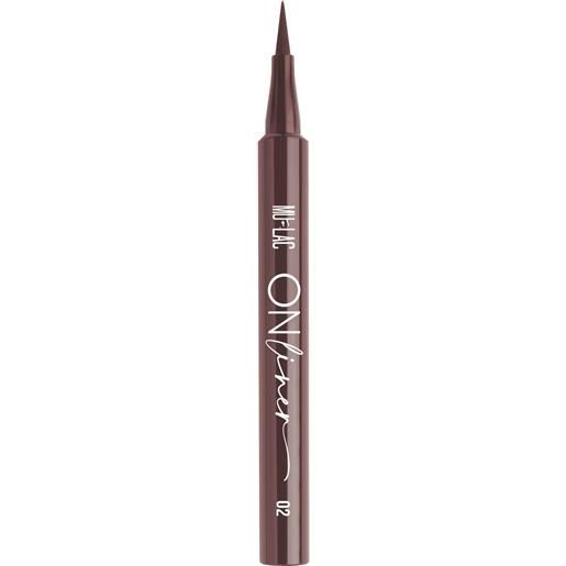 Mulac on liner eyeliner dark choco 02