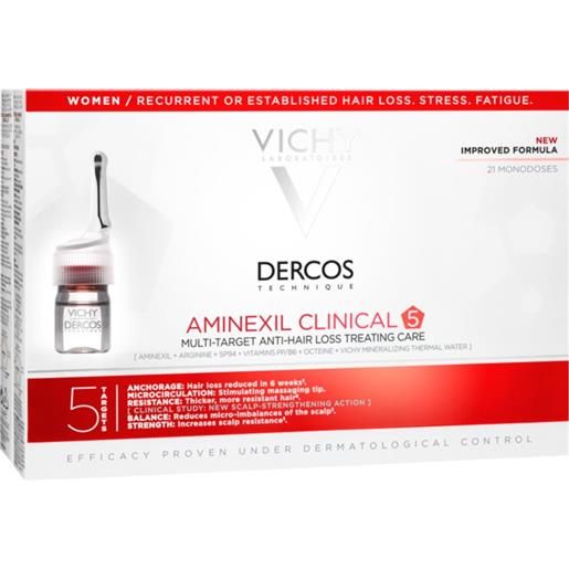 Vichy dercos aminexil clinical 5 21x6 ml