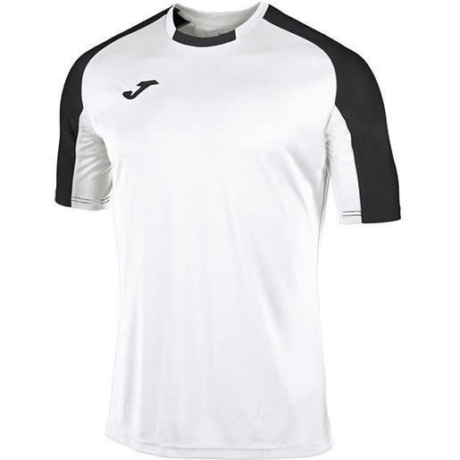 Joma maglia essential m/c bianco-nero