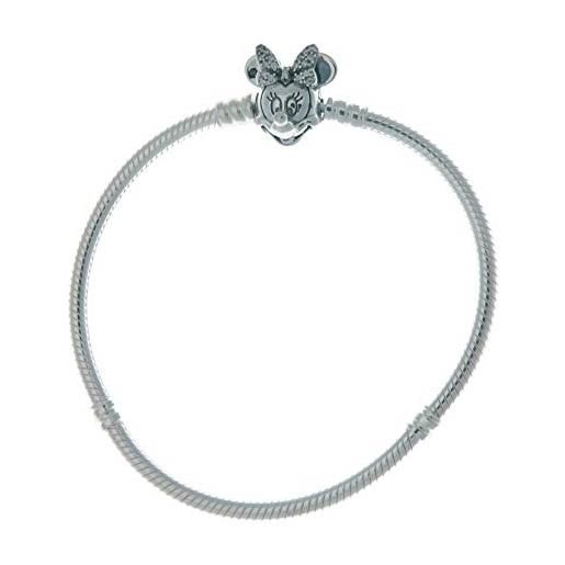 Pandora bracciale con charm donna argento - 597770cz-19