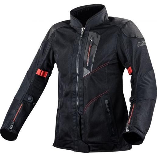 LS2 giacca moto LS2 alba lady jacket black