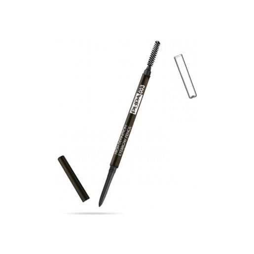 Pupa high definition eyebrow pencil - matita per sopracciglia n. 003 dark brown