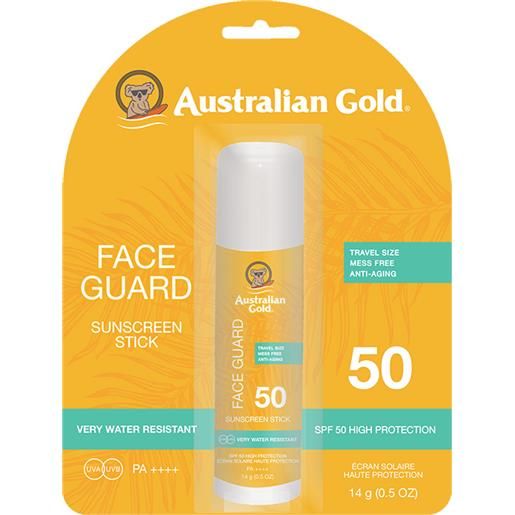 Australian Gold spf50 stick face guard