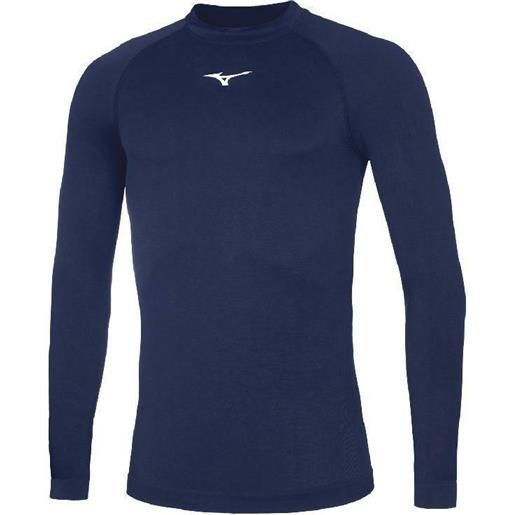 MIZUNO maglia termica core junior blu [17051]